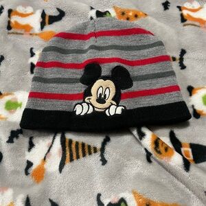 Disney Mickey Mouse Striped Beanie